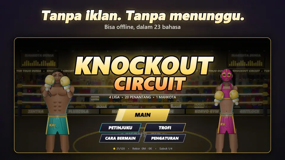 Tanpa iklan. Tanpa menunggu.. Bisa offline, dalam 23 bahasa