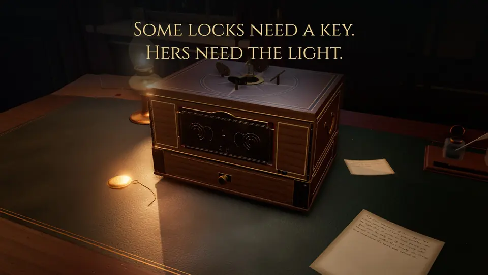 Some locks need a key. Hers need the light.