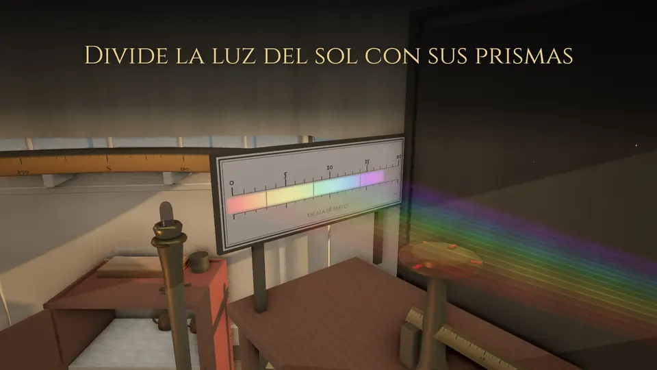 Divide la luz del sol con sus prismas