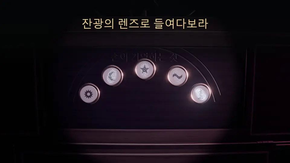 잔광의 렌즈로 들여다보라