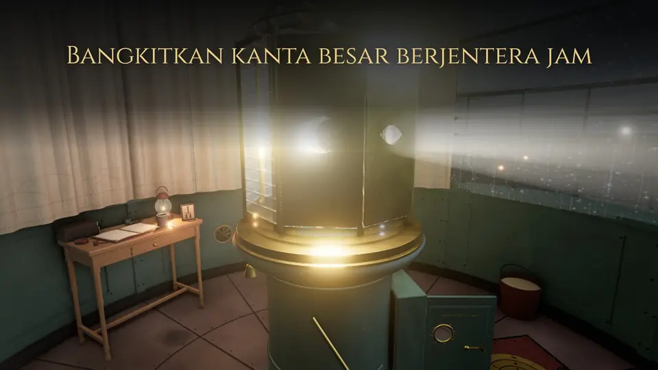 Bangkitkan kanta besar berjentera jam