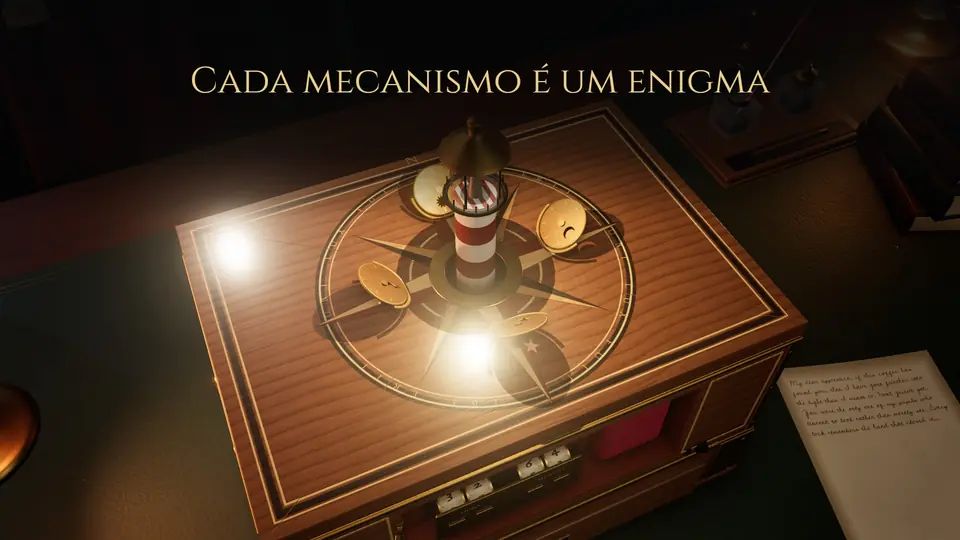 Cada mecanismo é um enigma