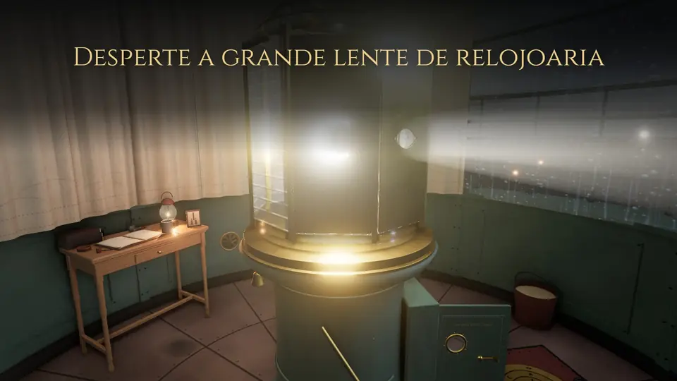 Desperte a grande lente de relojoaria