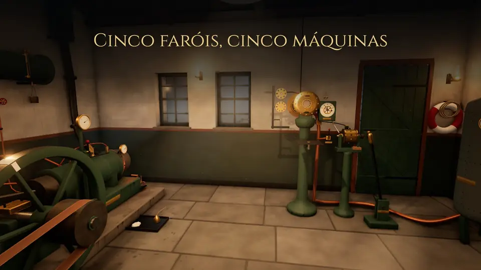 Cinco faróis, cinco máquinas