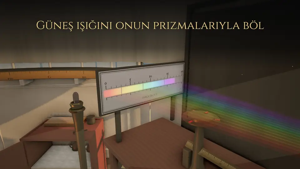 Güneş ışığını onun prizmalarıyla böl