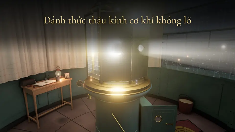 Đánh thức thấu kính cơ khí khổng lồ